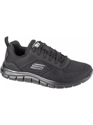 Skechers Track-Leshur Erkek Spor Ayakkabı Düz Tabanlı Hafif ve Esnek Yapı 232758 Bbk