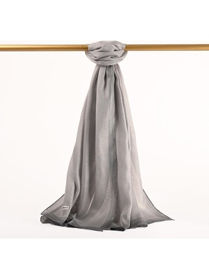 Çizgili Kehribar Şal