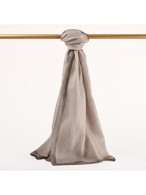 Çizgili Kehribar Şal