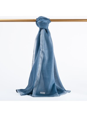 Çizgili Kehribar Şal