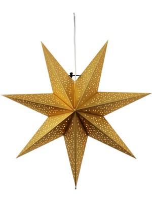 Eglo 410337 "dot" E14 Duylu Asılı Kağıt Yıldız Gold 54CM