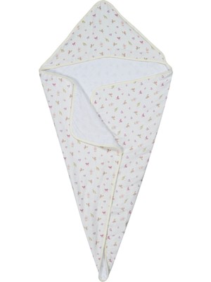 %100 Pamuk Muslin Kurulanma Örtüsü – 4 Katlı 80X80 cm Büyülü Bahçe Koleksiyonu