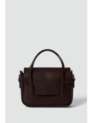 Dimple Retro El ve Çapraz Çanta Kahve