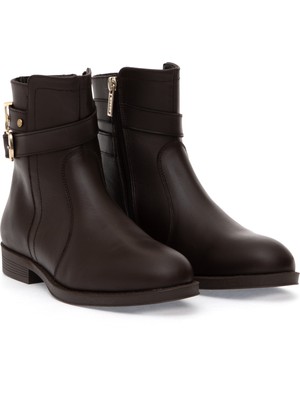 U.S. Polo Assn. Kadın Kahverengi Bot 50314433-VR029