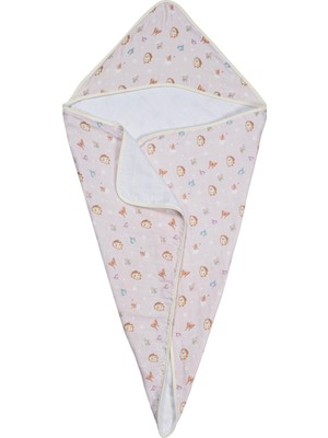 %100 Pamuk Muslin Kurulanma Örtüsü – 4 Katlı 80X80 cm Büyülü Bahçe Koleksiyonu