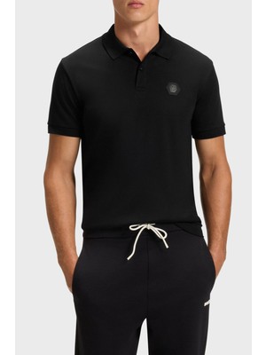 Boss Logolu Pamuklu Regular Fit Düğmeli Polo Yaka T Shirt Erkek Polo Yaka T Shirt 50543891 001