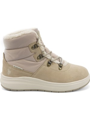 U.s. Polo Assn. Momo 5pr Bej Kadın Sneaker Bot