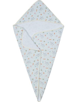 %100 Pamuk Muslin Kurulanma Örtüsü – 4 Katlı 80X80 cm Atlantis Koleksiyonu