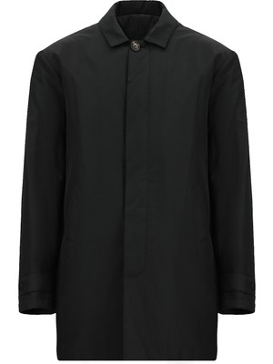 Kiğılı Düğmeli Kapitone Pardösü & Trençkot