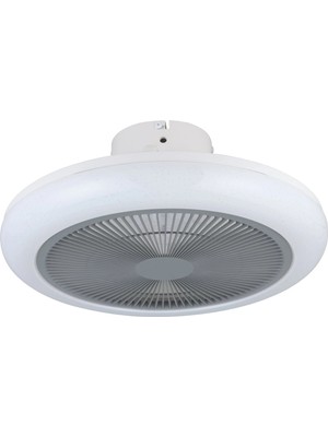 Eglo 35138 "kostrena" 45,5 cm Çapında Abs Tavan Vantilatörü Ac Motor