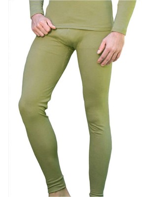 Erkek Askeri Haki Termal Içlik Alt Uzun Tayt