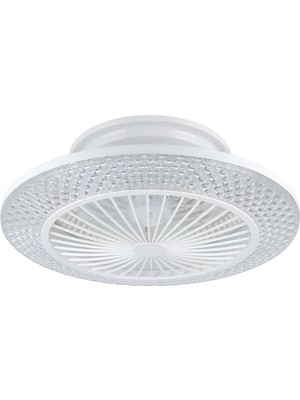 Eglo 35145 "malınska" 55 cm Çapında Abs Tavan Vantilatörü Ac Motor