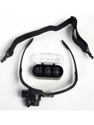 Saat Tamırı,okuma, Kuyumcu Için Çok Fonksiyonlu Onarım Gözlük Büyüteç - Lisinya