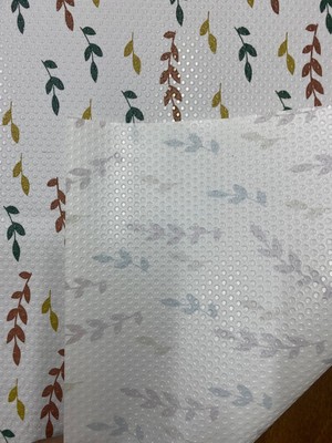 10 Metre x 45 cm Buz Dolabı Desenli Şeffaf Dolap Içi, Çekmece Raf Örtüsü Kaydırmaz