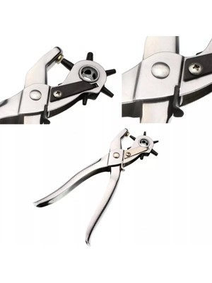 Ikili Kemer Delme ve Perçin Atma Pensesi Takımı (Yedekli) ( Lisinya )