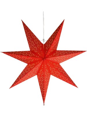 Eglo 410339 "dot" E14 Duylu Asılı Kağıt Yıldız Kırmızı 54CM