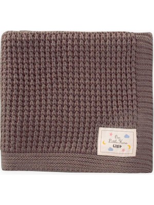 Selanik Triko Battaniye 80X100 (+/-5 cm ) Vizon