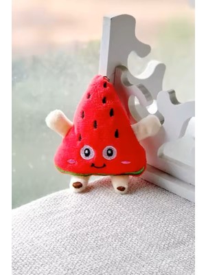 Sevimli Peluş Meyve Anahtarlık 8 cm (1ADET)
