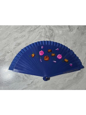 Mulvxkrg KRG02 Bambu Çift Taraflı Yelpaze  Renkler 12'li Paket (Mulvix)