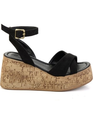 Siyah  Kadın Sandalet K05936152272