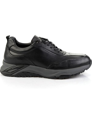 Siyah Leather Erkek Sneaker E01307270703