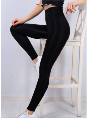 Içi Peluş Kışlık Termal Tayt Içlik Siyah Sıcak Tutan Dış Giyime Uygundur