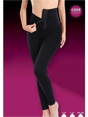 Kadın  Agraflı Yüksek Bel Korse Tayt