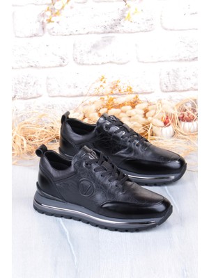 Pepita M112 Rahat Esnek Iç ve Dış Hakiki Deri Erkek Ayakkabı