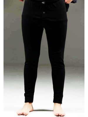 Tutku Elit Erkek Siyah Termal Şardonlu Thermo Cool Içlik Tayt