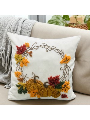 Sonbahar Kırlent/ Dekoratif Kırlent Kılıfı