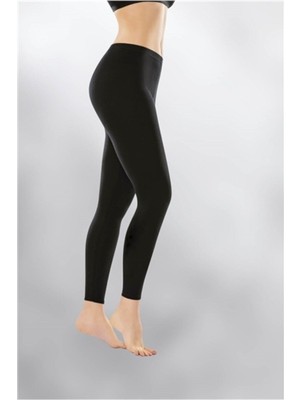Kadın Siyah Termal Tayt