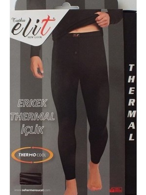 Erkek Siyah Termal Tayt Içlik