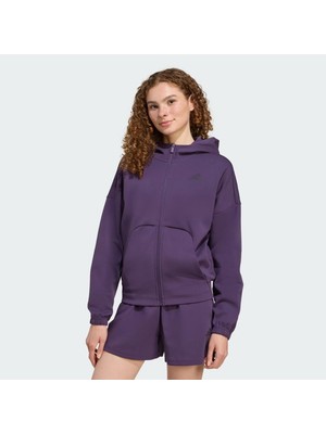 Adidas Sportswear JX0441 Future Icons Small Logo Full-Zip Kapüşonlu Üst