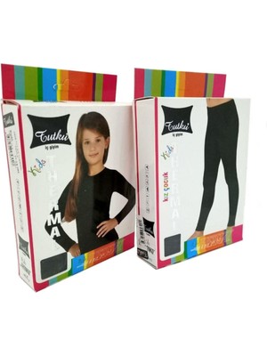 Termal Kız Çocuk Tayt ve Body Takım -20 +20 Derece Tam Koruma