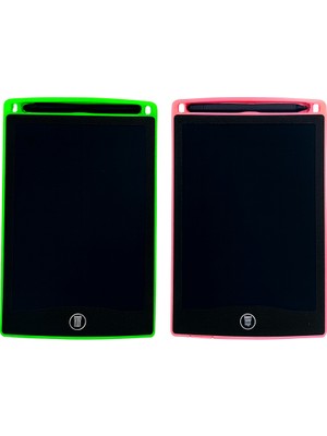 Homvira🌈 8.5 Inç Renkli  LCD Yazı Tableti – Kalemli Dijital Çizim Defteri | Silinebilir Not Tableti | Çocuklar Için Eğitim ve Oyun Tableti | Karışık Renk Gönderilir.