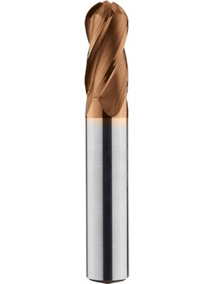 8X25X8X75MM Kraft 2 Ağız Uzun Küre Karbür Freze