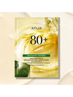 Anua - Heartleaf 80 Moisture Soothing Ampoule Mask