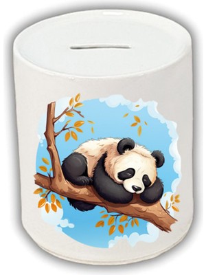 Dalda Panda Temalı Kumbara - Para Biriktirme Kumbarası