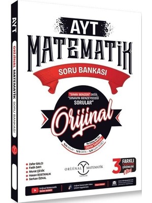 Orijinal 2026 Ayt Orijinal Matematik Soru Bankası
