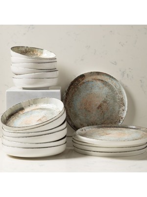 Assos 18 Parça Porselen Yemek Takımı