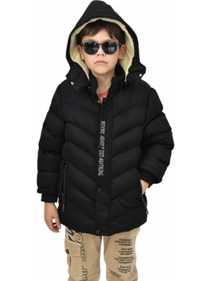Erkek Çocuk Kapüşonlu Mont BS-0411