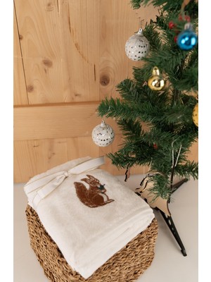 Pamuklu Ikili 50X80 cm Modern Nakışlı Desenli Hediyelik Havlu Seti Baveno