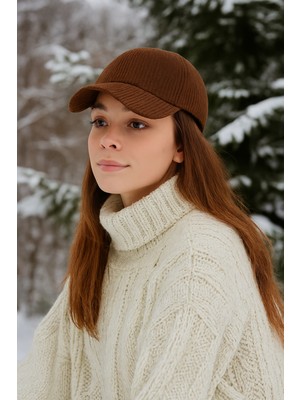 Gonca Şapka Kadife Kışlık Şapka