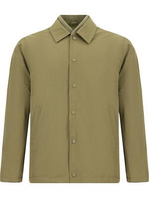 Kiğılı Çıtçıtlı Kapitone Mevsimlik Pamuklu Mont