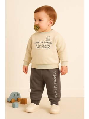 Erkek Bebek Oversize Ikili Takım