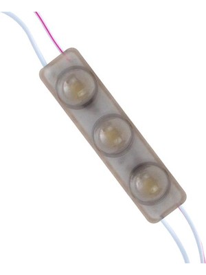 Powermaster 12 Volt 1.5 Watt Soğuk Beyaz Yanıp Sönen Parlak Tek Renk 6916 - 2835 69 x 16 mm IP65 16