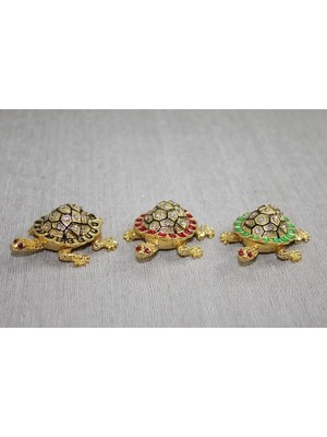 Mulvxkrg KRG02 Swaroski Minik Kaplumbağa Figürü ALK3867 (Mulvix)