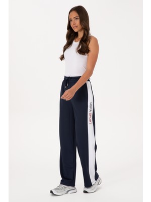 U.S. Polo Assn. Kadın Lacivert Loose Fit Eşofman Altı 50309535-VR033