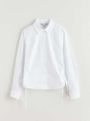 Lc Waikiki Yeni Sezon Bağlama Detaylı Kadın Gömlek