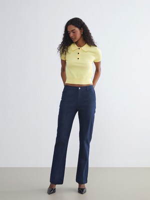 Lc Waikiki Yeni Sezon Flare Kadın Jean Pantolon